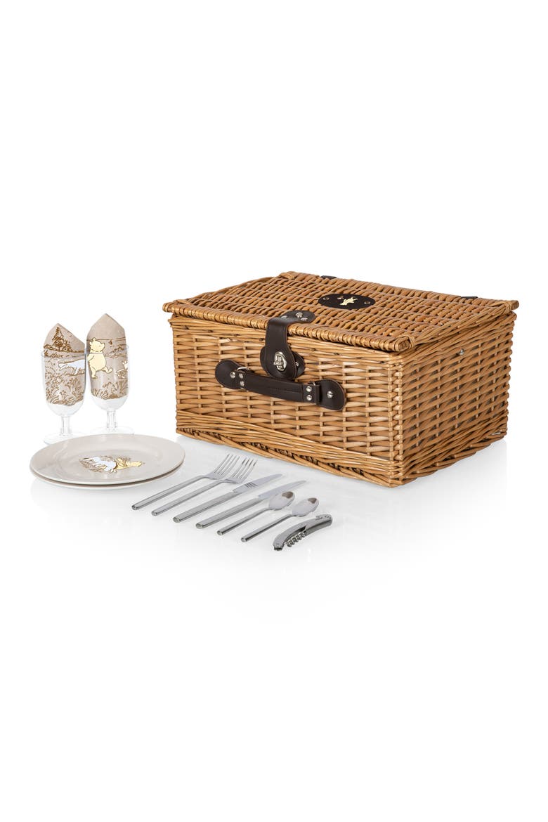 x Disney Winnie the Pooh Classic Picnic Set, Main, color, BEIGE CANVAS