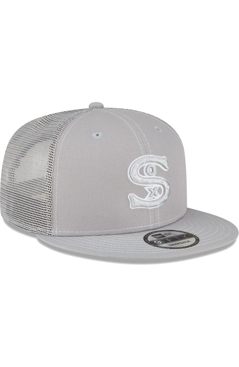 New Era Men's New Era Gray Chicago White Sox 2023 On-Field Batting Practice 9FIFTY Snapback Hat, Alternate, color, Gray