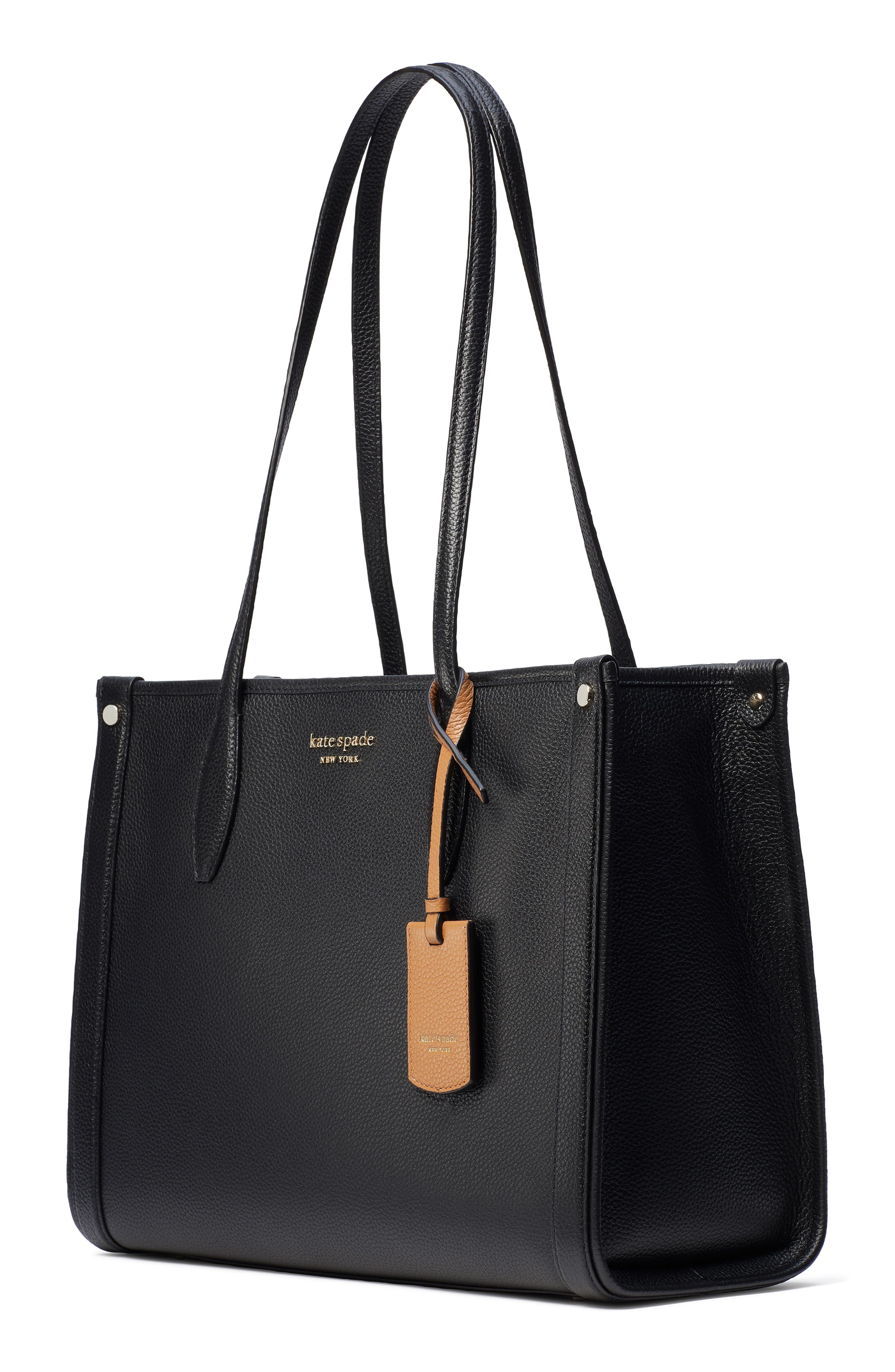 Kate Spade New York medium market leather tote, Alternate, color, 