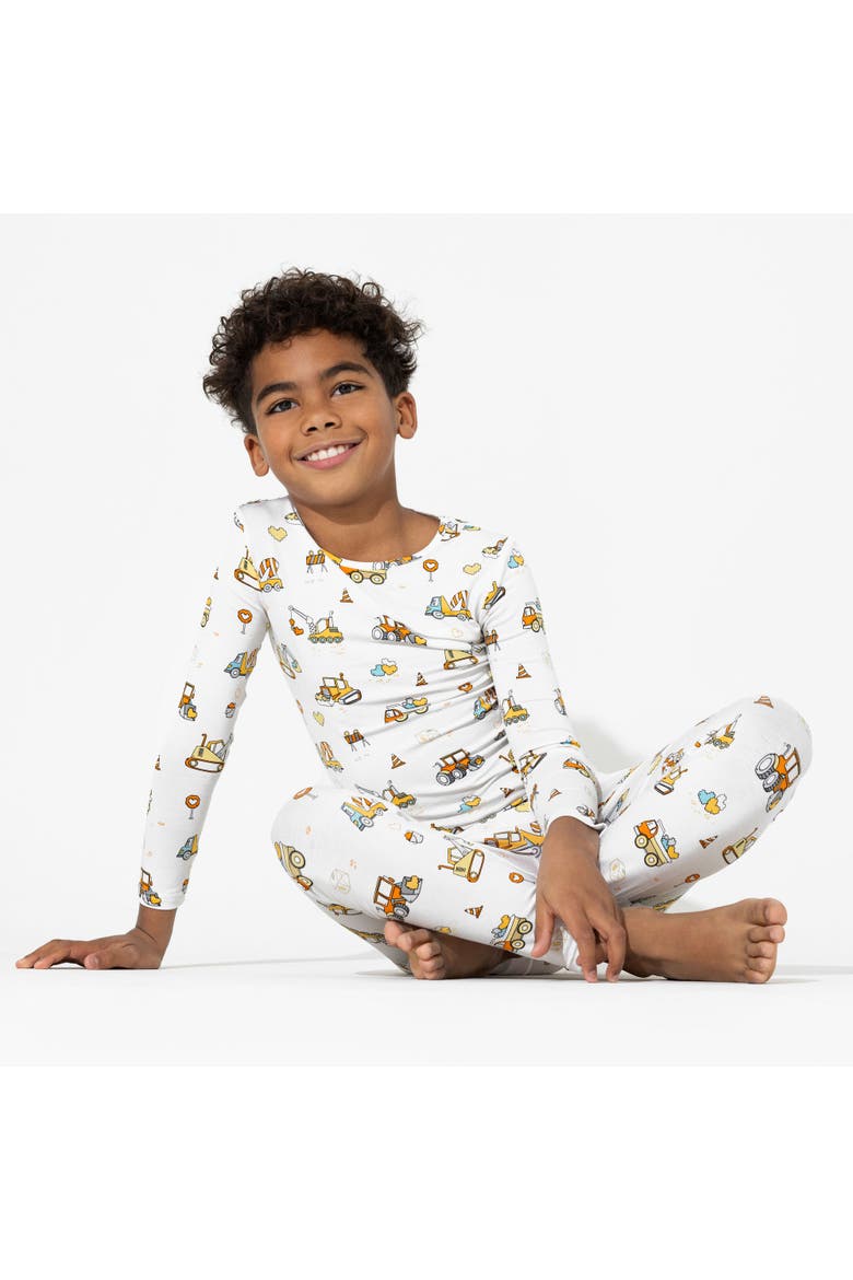 Kids' Love Trucks Set of 2 Piece Pajamas, Alternate, color, Love Trucks