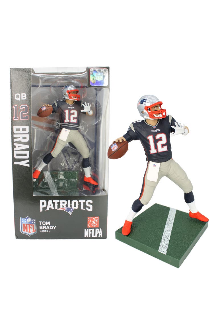 Tom Brady (New England Patriots)CLARKtoys Exclusive Imports Dragon NFL 6" Figure, Main, color, Multi-Color