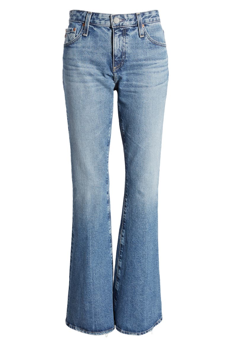 Angeline Mid Rise Flare Jeans, Alternate, color, 16 YEARS CUPOLA