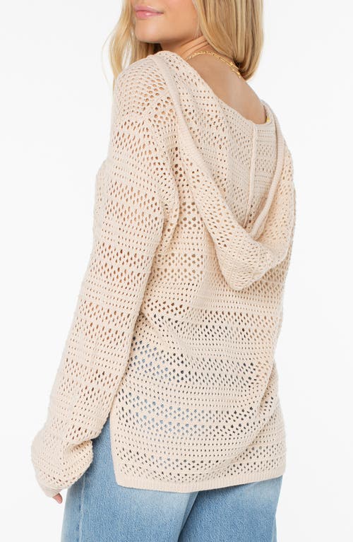Roxy Hippie Love Open Stitch Hoodie