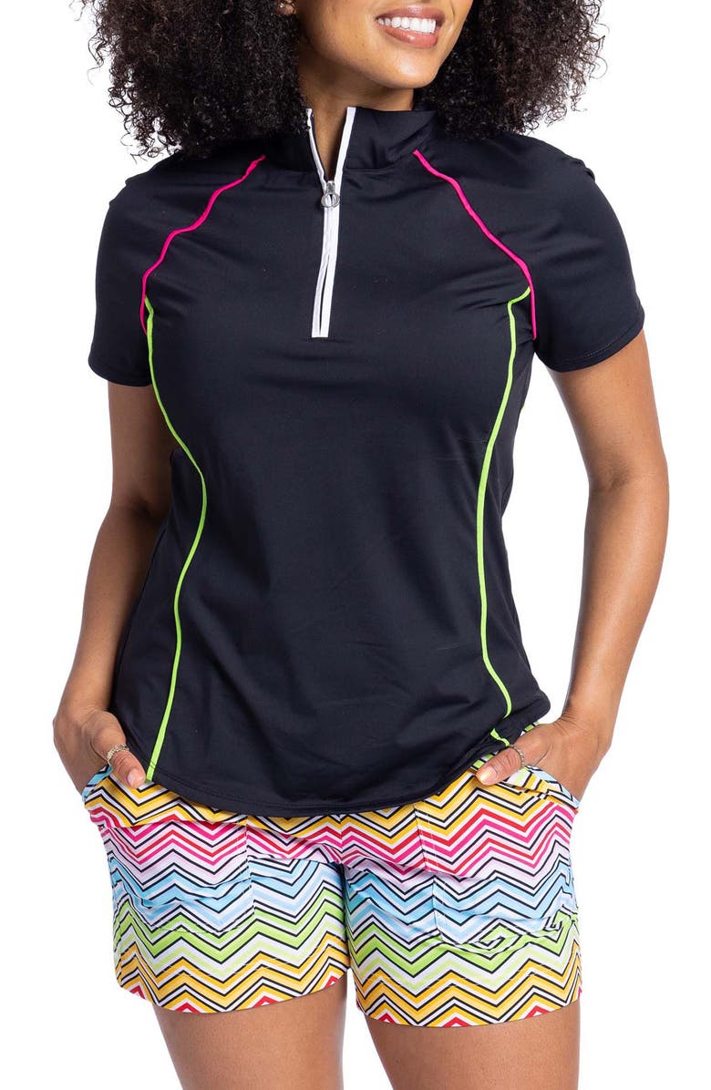 KINONA Complete Athlete Quarter Zip Golf Top, Main, color, 