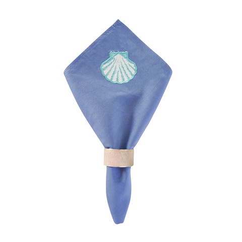 Ocean Waves Cotton Napkin, Set of 6