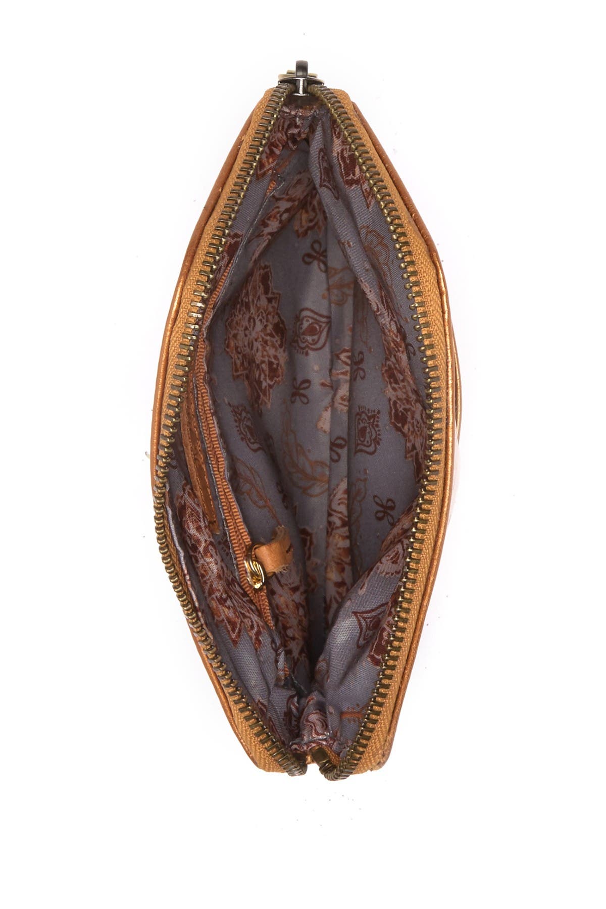 HOBO Daria Convertible Embossed Leather Clutch Crossbody Bag, Alternate, color, 