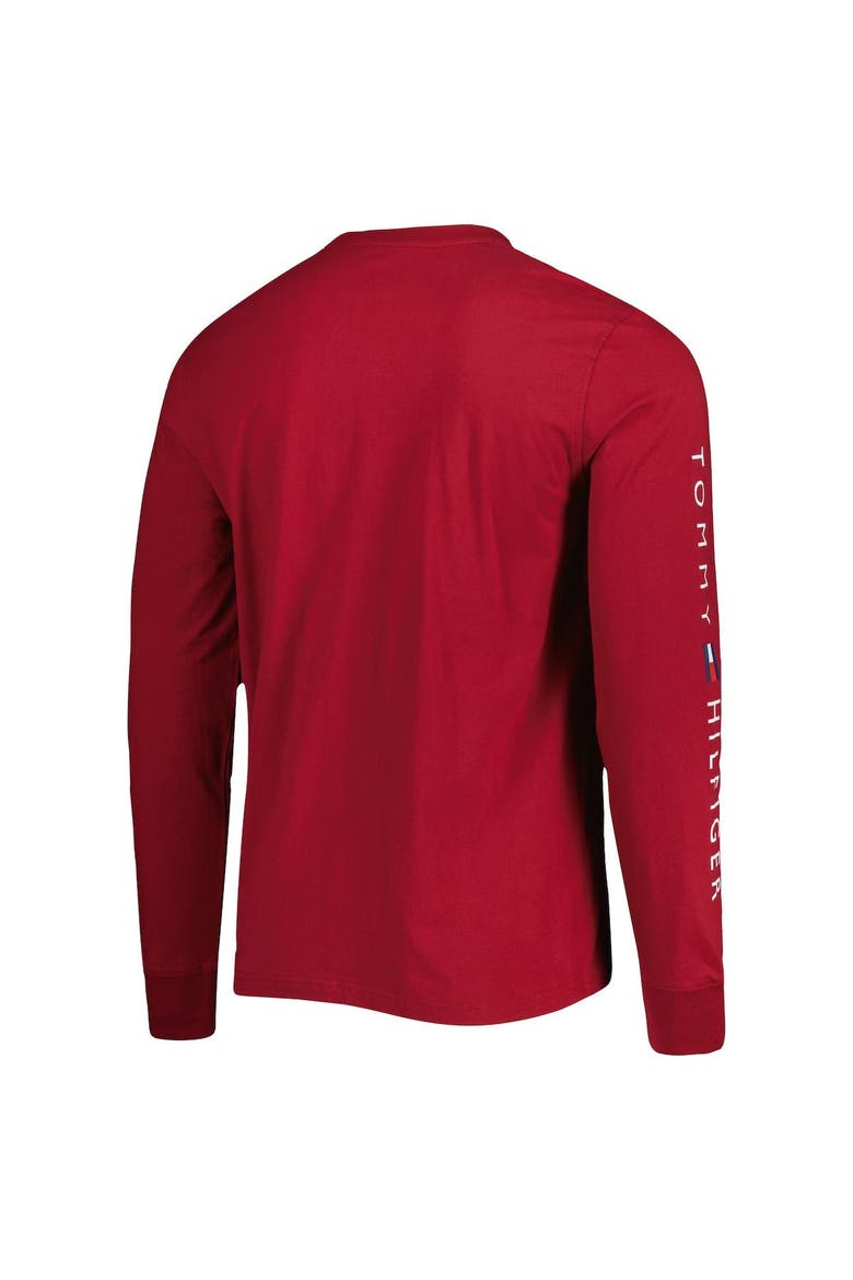 Men's Tommy Hilfiger Burgundy Washington Commanders Peter Team Long Sleeve T-Shirt, Alternate, color, Burgundy