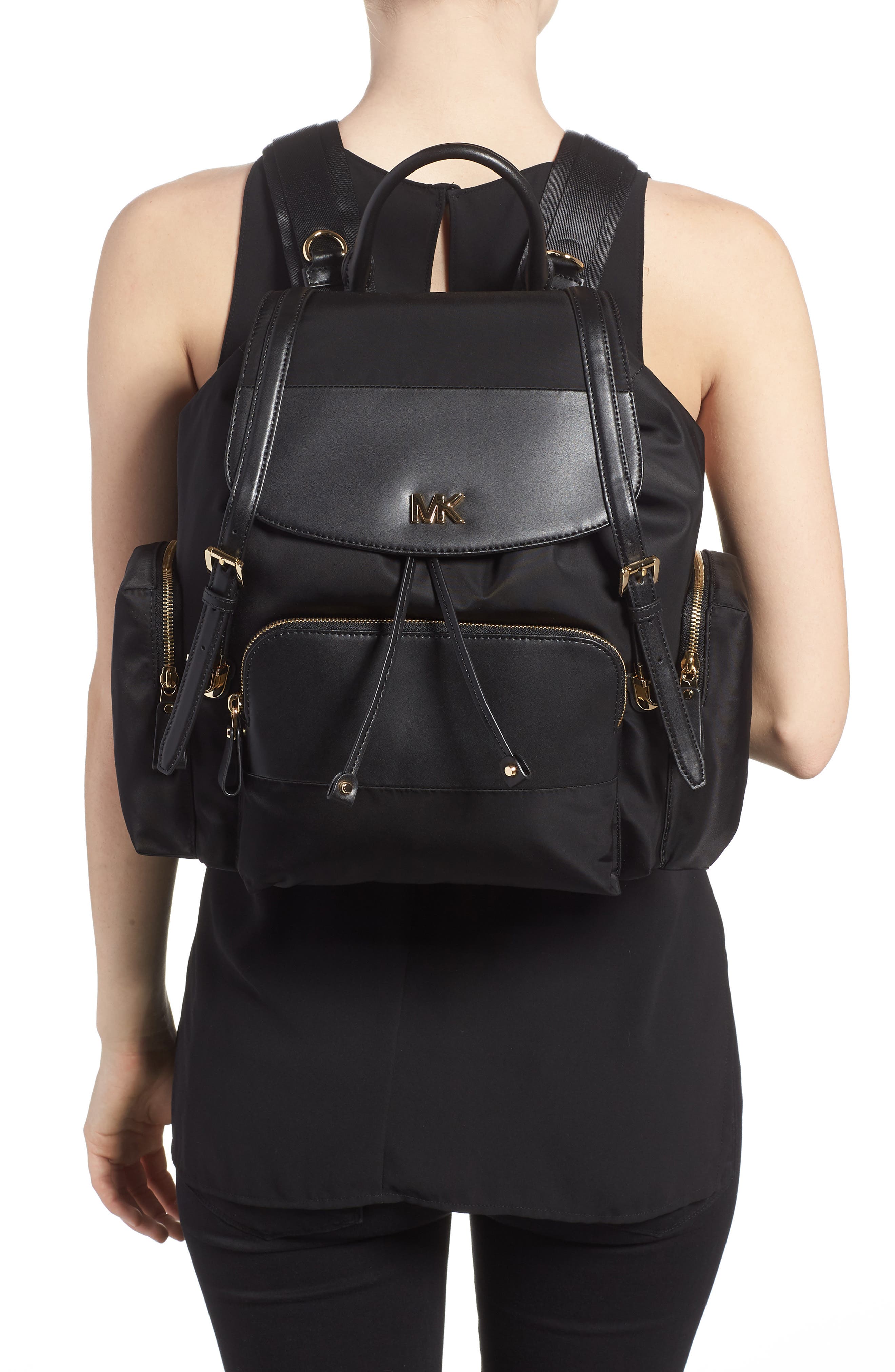 MICHAEL Michael Kors Large Nylon Diaper Backpack, Alternate, color, 