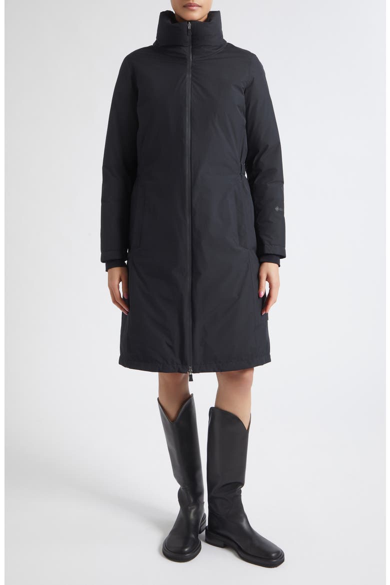 Gore-Tex Down & Feather Fill Coat, Main, color, 9300 BLACK