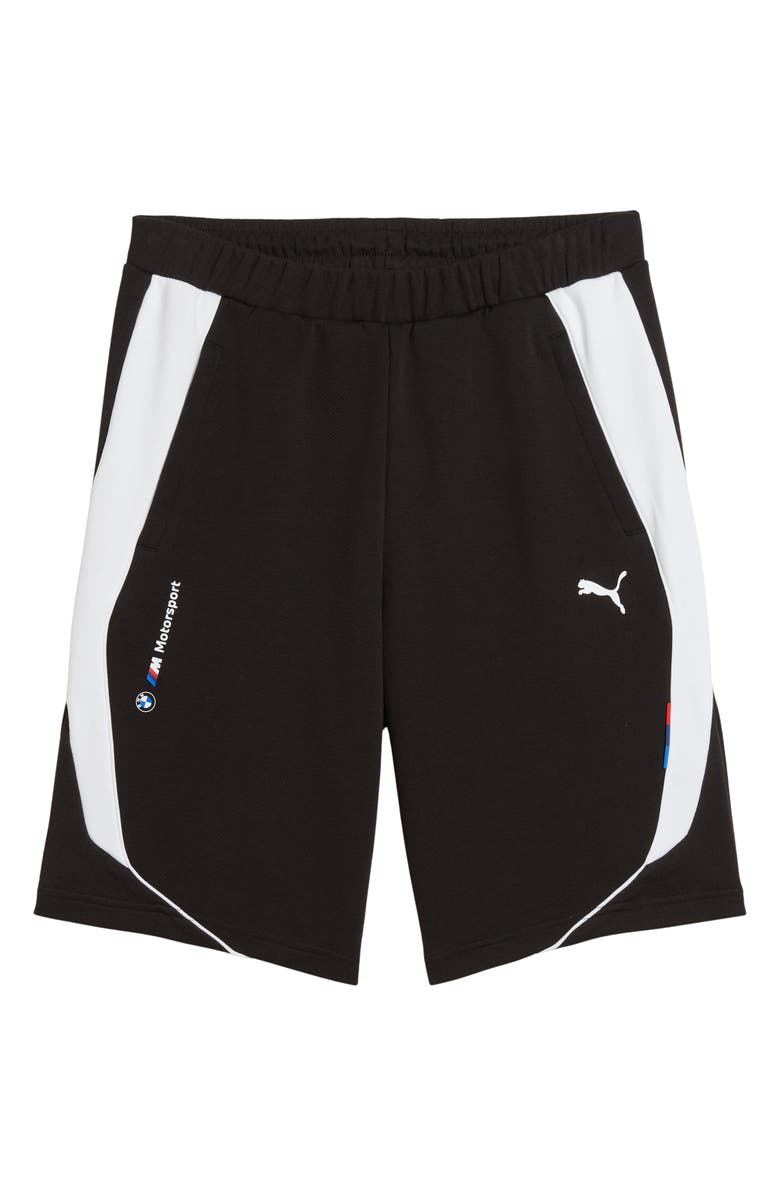 PUMA BMW M Motorsport Sweat Shorts, Alternate, color, Puma Black