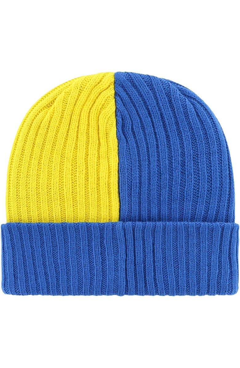'47 Men's '47 Royal Los Angeles Rams Fracture Cuffed Knit Hat, Alternate, color, Royal