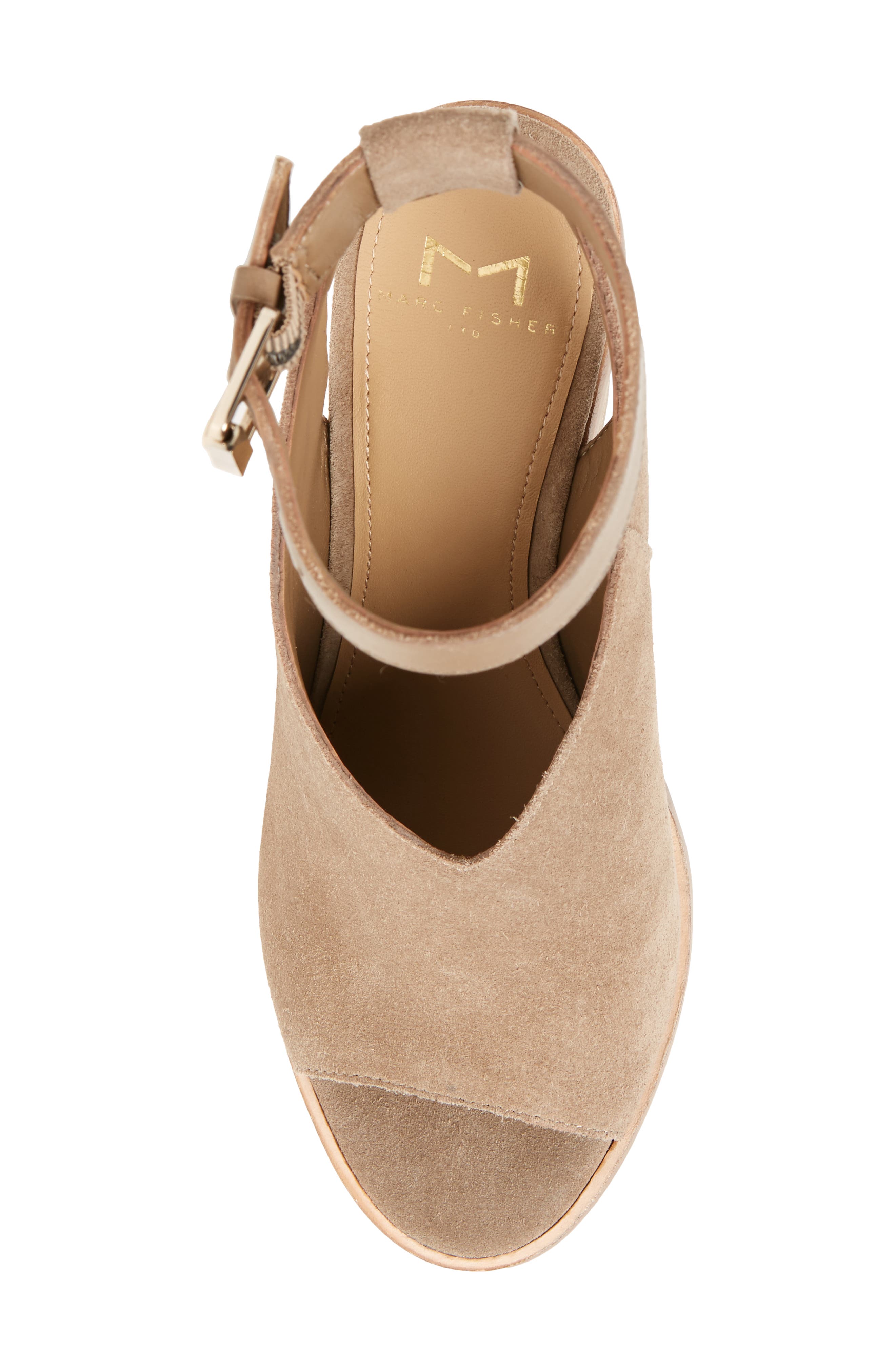 Vidal Ankle Strap Sandal, Alternate, color, MUSHROOM SUEDE