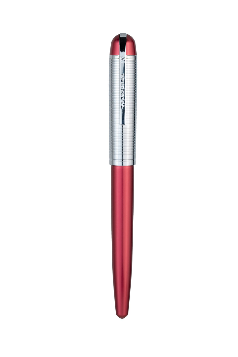 Skyline Rollerball Pen, Main, color, Red / Silver