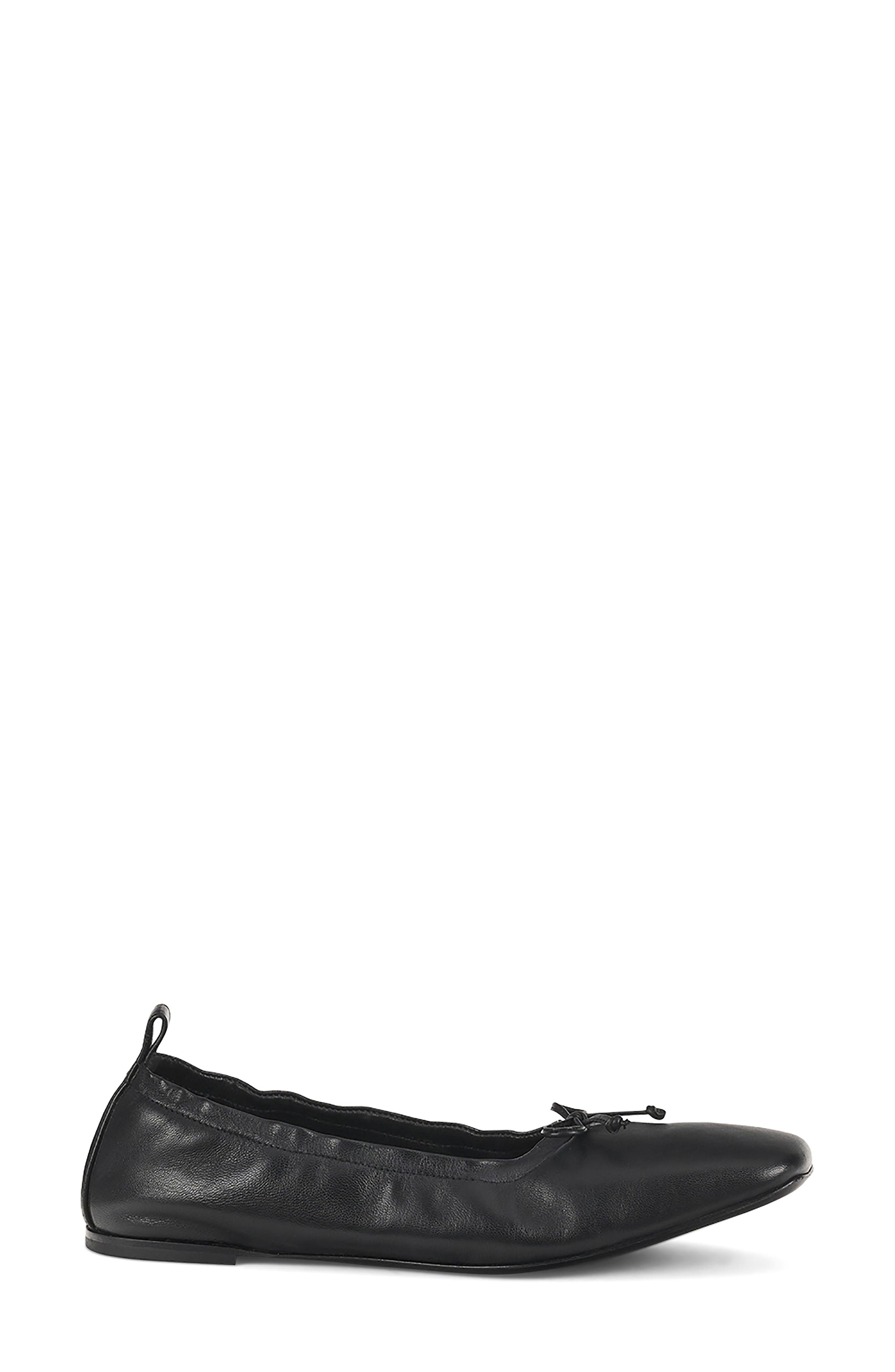 AGL Memy Ballet Flat, Alternate, color, Black Nappa