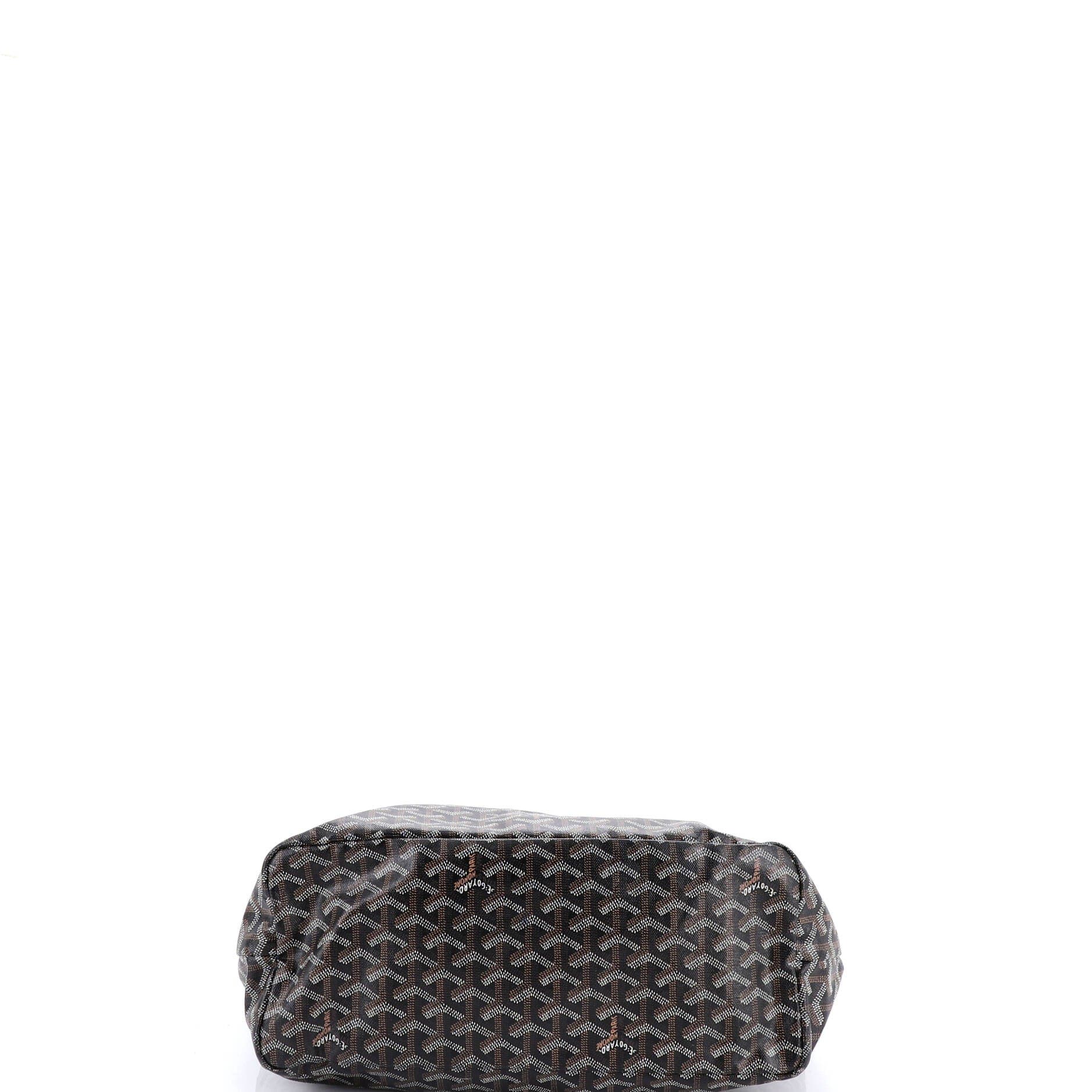 Pre-Owned Goyard Saint Louis Tote Coated Canvas PM, Alternate, color, Black