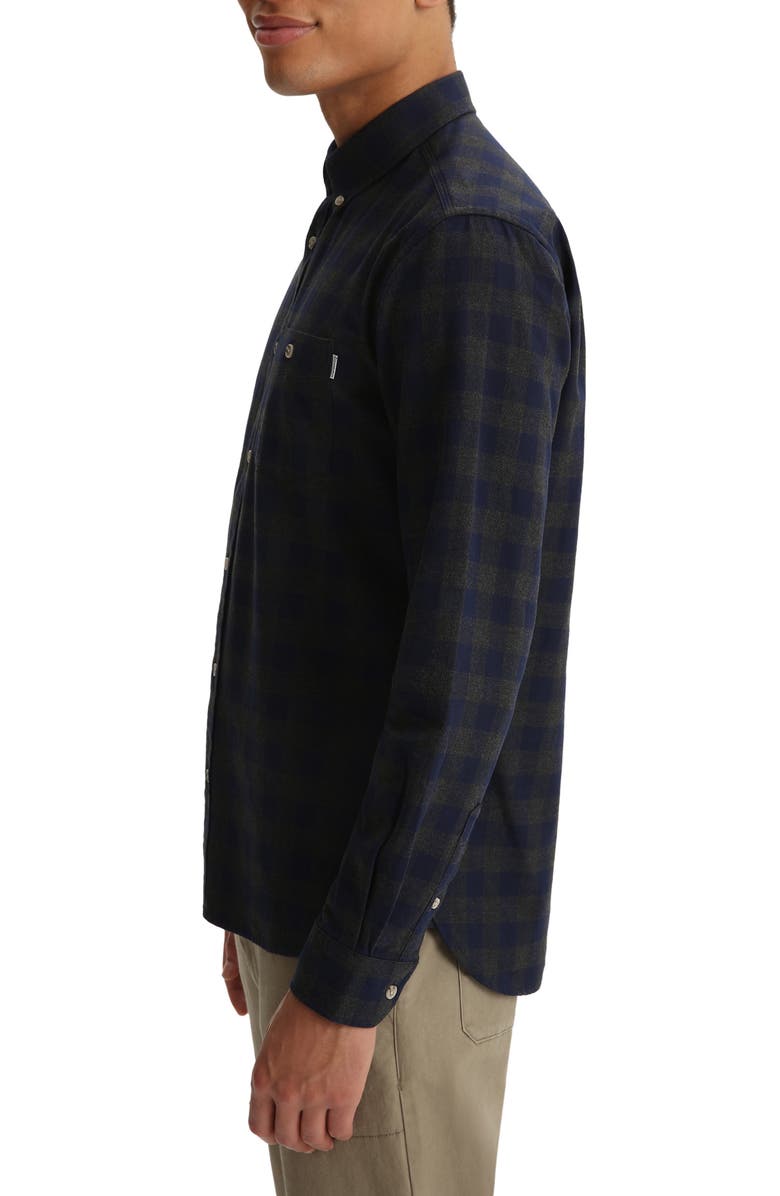 Woolrich Tradition Cotton Flannel Long Sleeve Button Down Shirt, Alternate, color, 