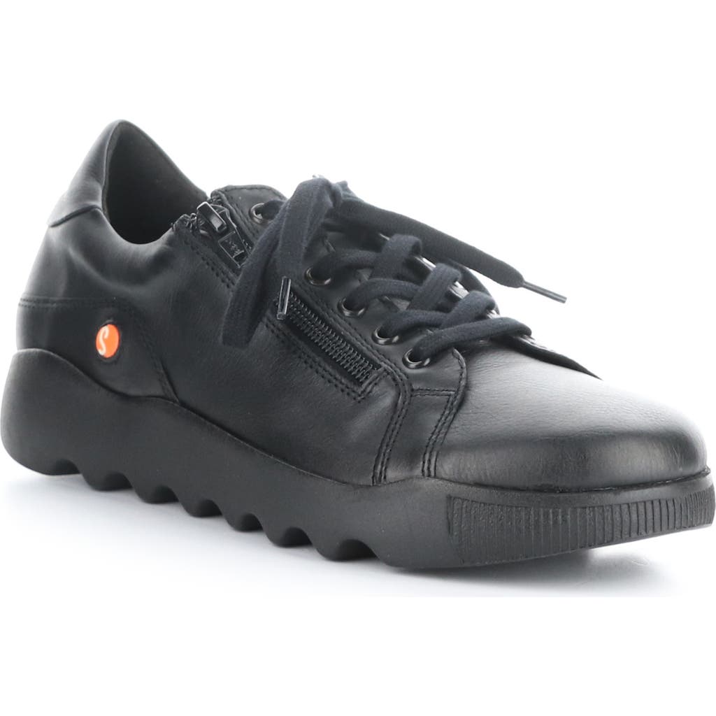 Softinos By Fly London Whiz Sneaker In Black