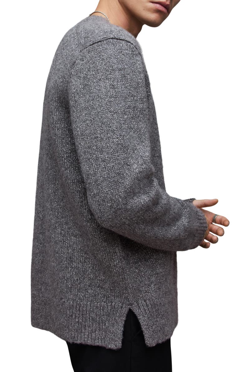 AllSaints Nebula Wool Blend Sweater, Alternate, color,