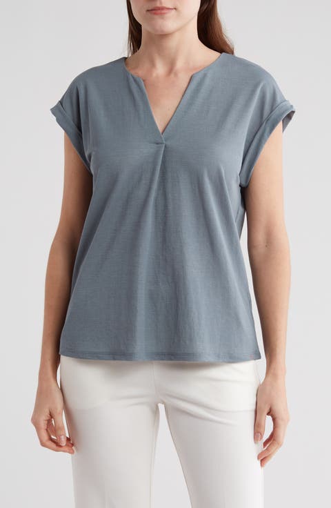 Dolman Sleeve Piqué T-Shirt