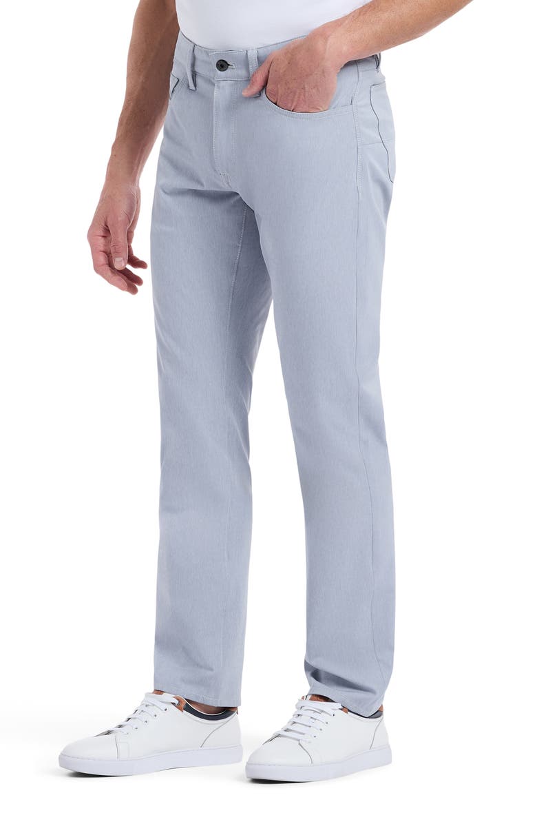 Robert Graham Grady Straight Leg Pants, Alternate, color, Light Grey