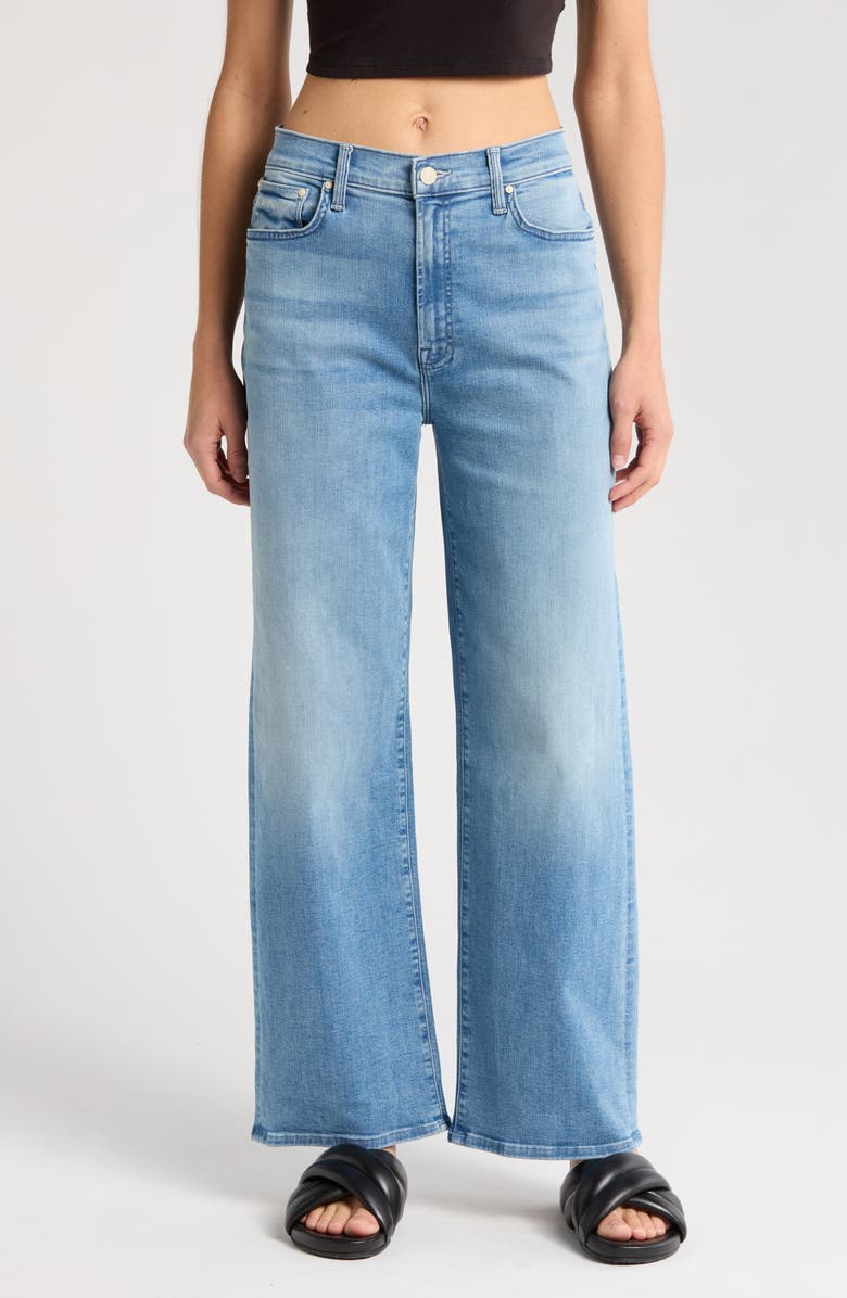 MOTHER The Dodger Flood Ankle Straight Jeans, Main, color, All Over The Map