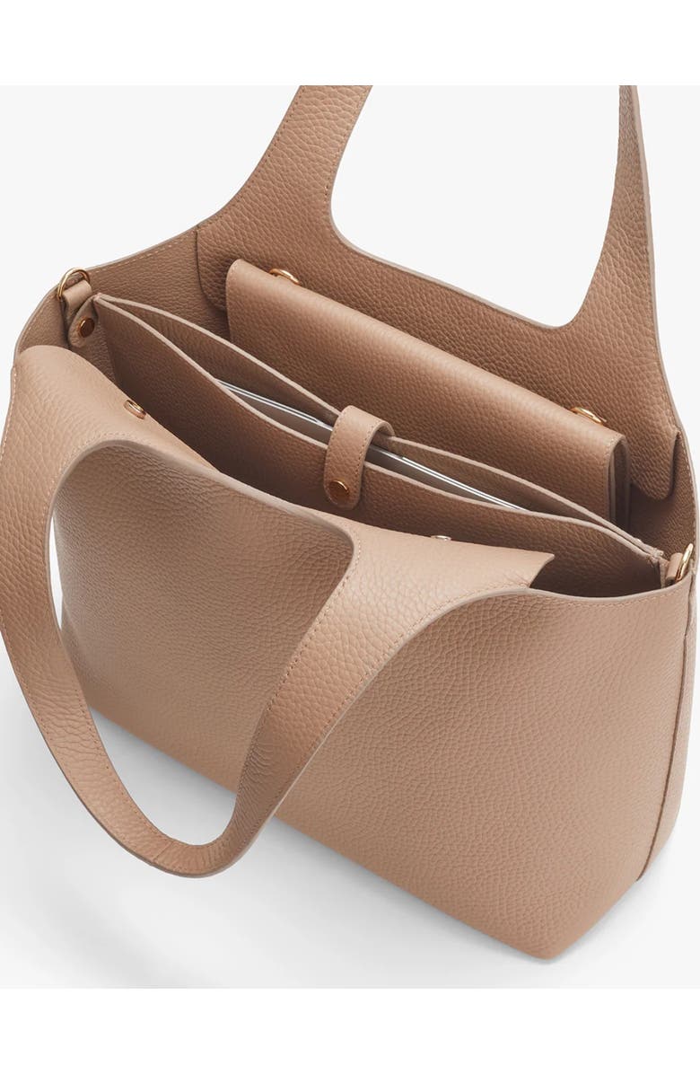 Cuyana System Tote 16-inch, Alternate, color, Cappuccino