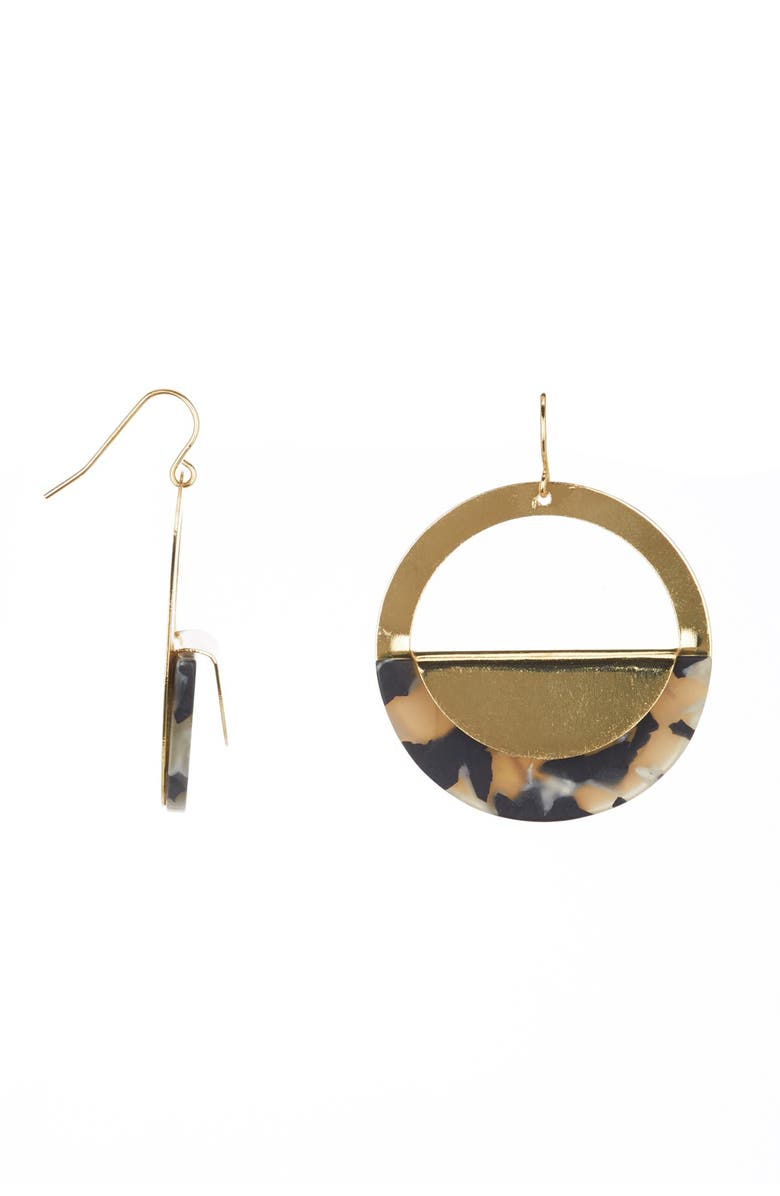 OLIVIA WELLES Trish Resin Drop Earrings, Main, color, 