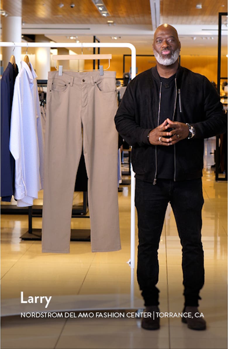 Five-Pocket Straight Leg Pants, sales video thumbnail