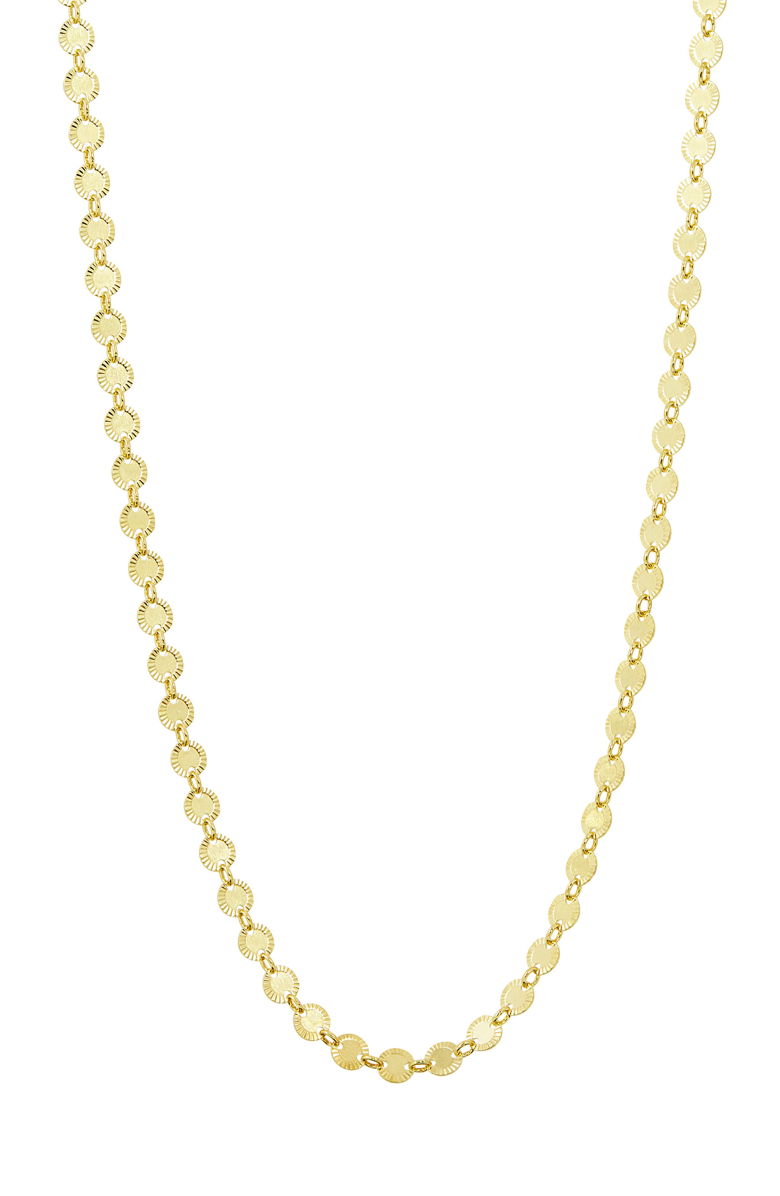SAVVY CIE JEWELS Italian Chain Necklace