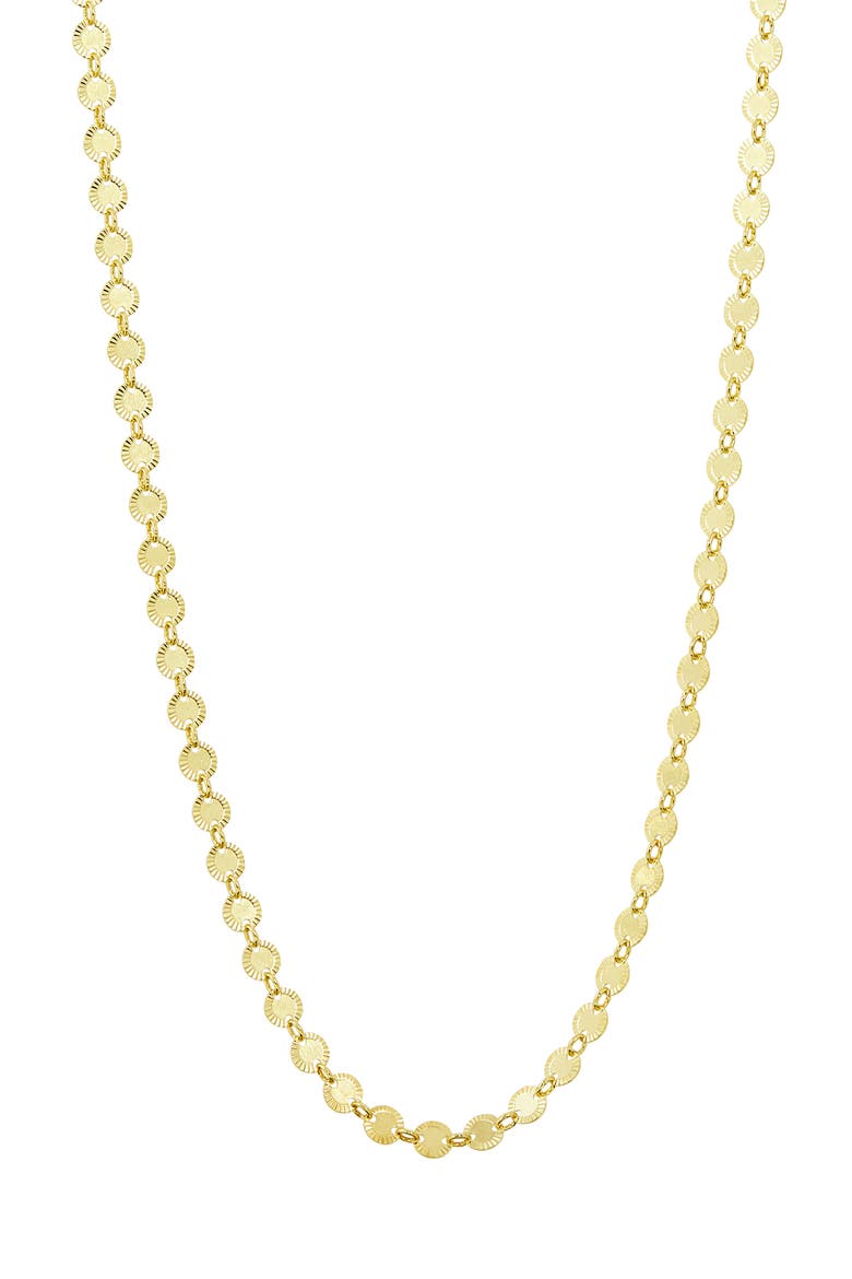 Italian Chain Necklace, Main, color, YELLOW