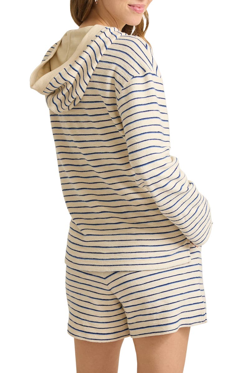 Tommy Bahama Pebble Bay Stripe Hoodie, Alternate, color, 