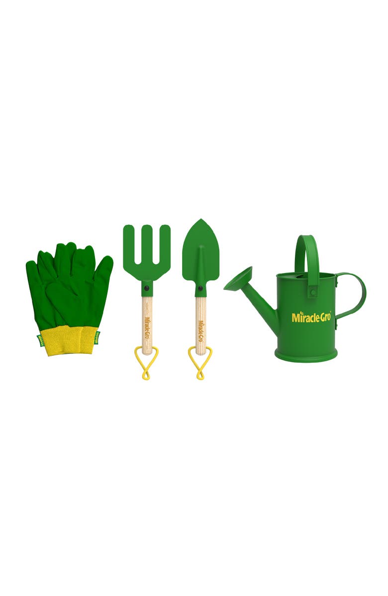 Miracle-Gro Set 4 pcs - garden toolset, Alternate, color, Dark Green