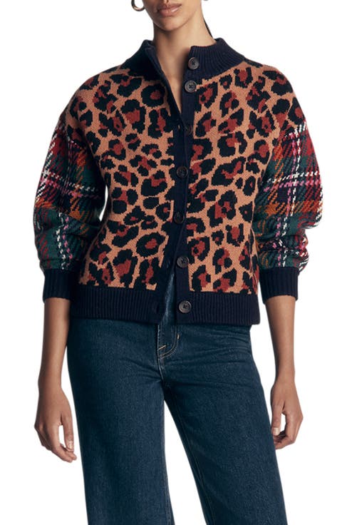 Jemma Jacquard Cardigan