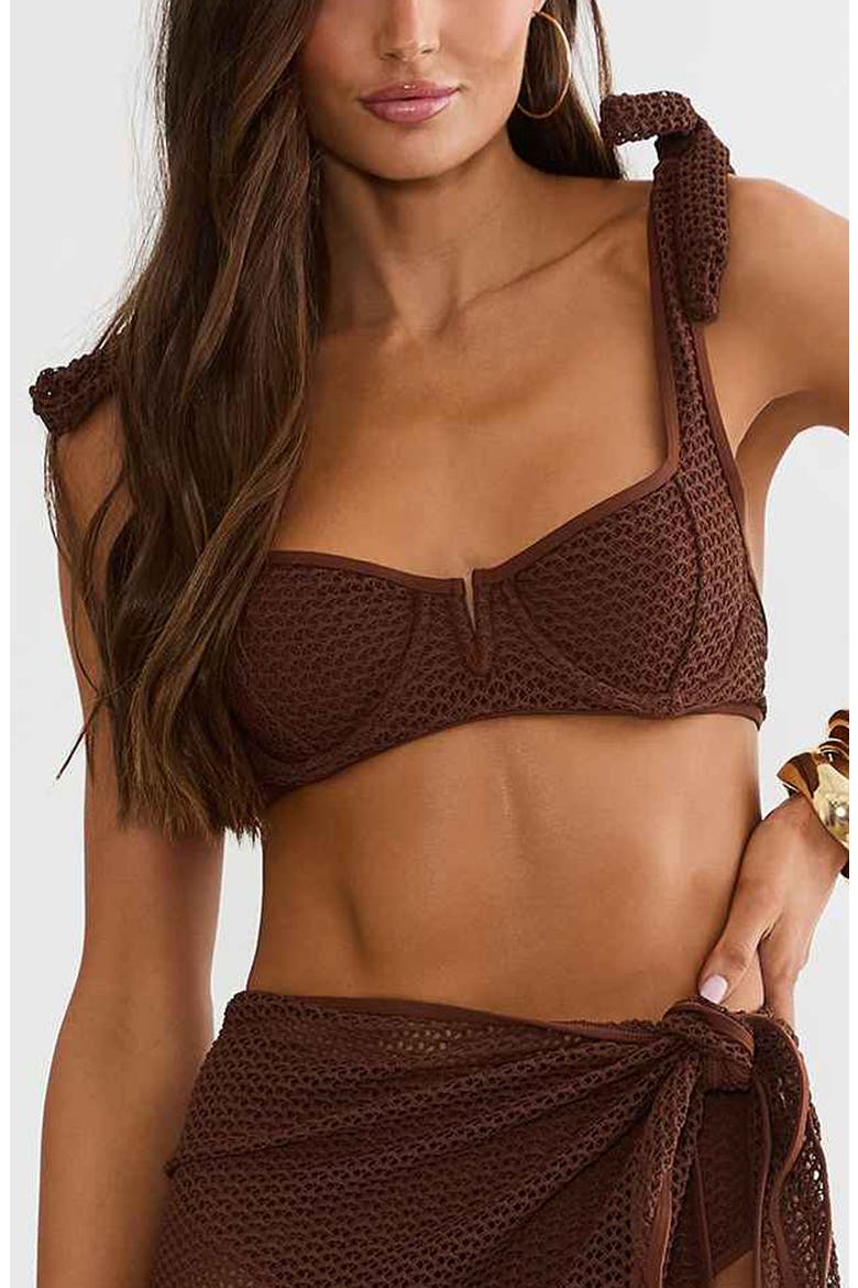 Blair Underwire Crochet Bikini Top, Main, color, COCO CROCHET