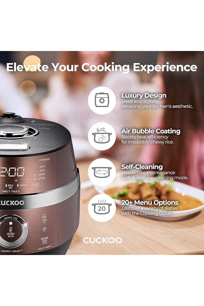 CRP-JHR0609F Heating Pressure Rice Cooker, Alternate, color, Black