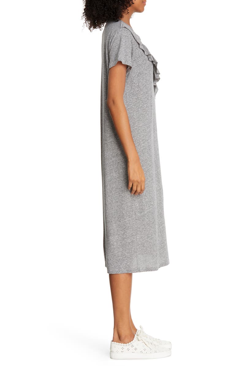 THE GREAT. The Tuxedo T-Shirt Dress, Alternate, color, 