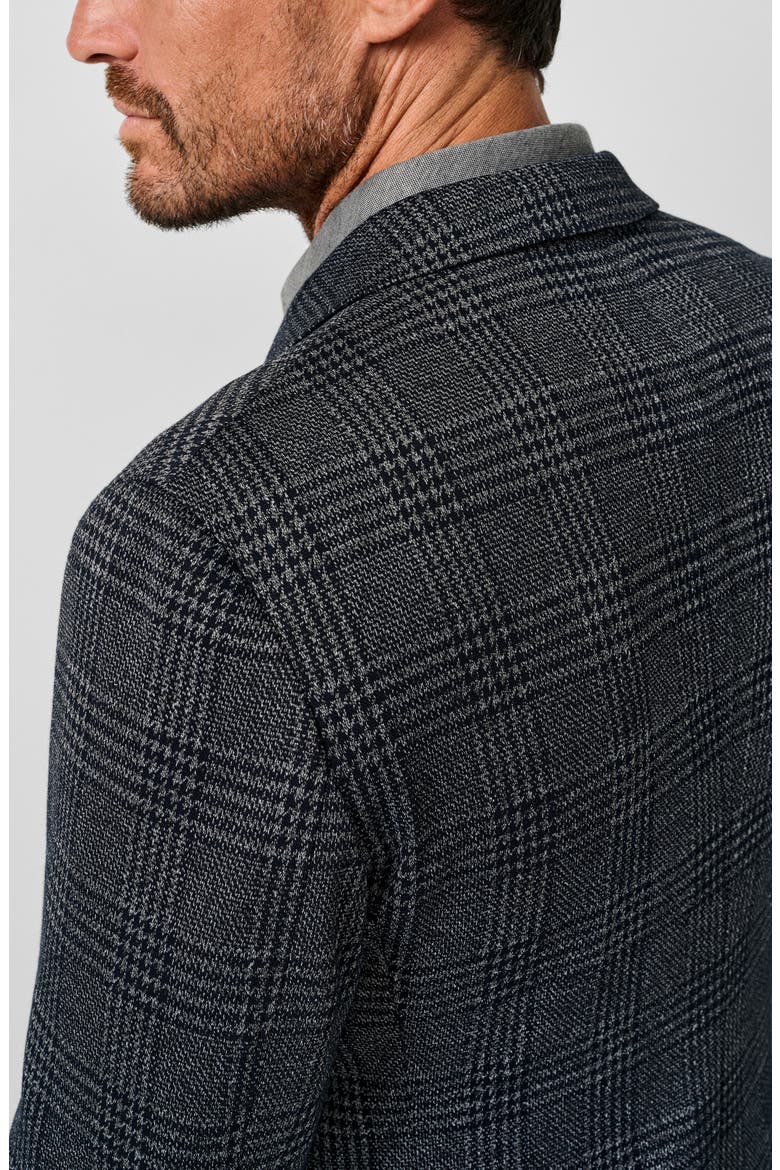 Glen Plaid Stretch Sport Coat, Alternate, color, NAVY