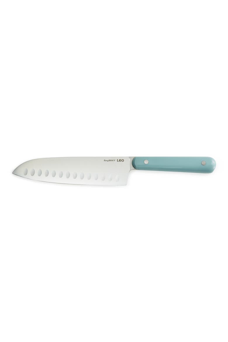 Leo Slate 7" Santoku Knife, Main, color, BLUE