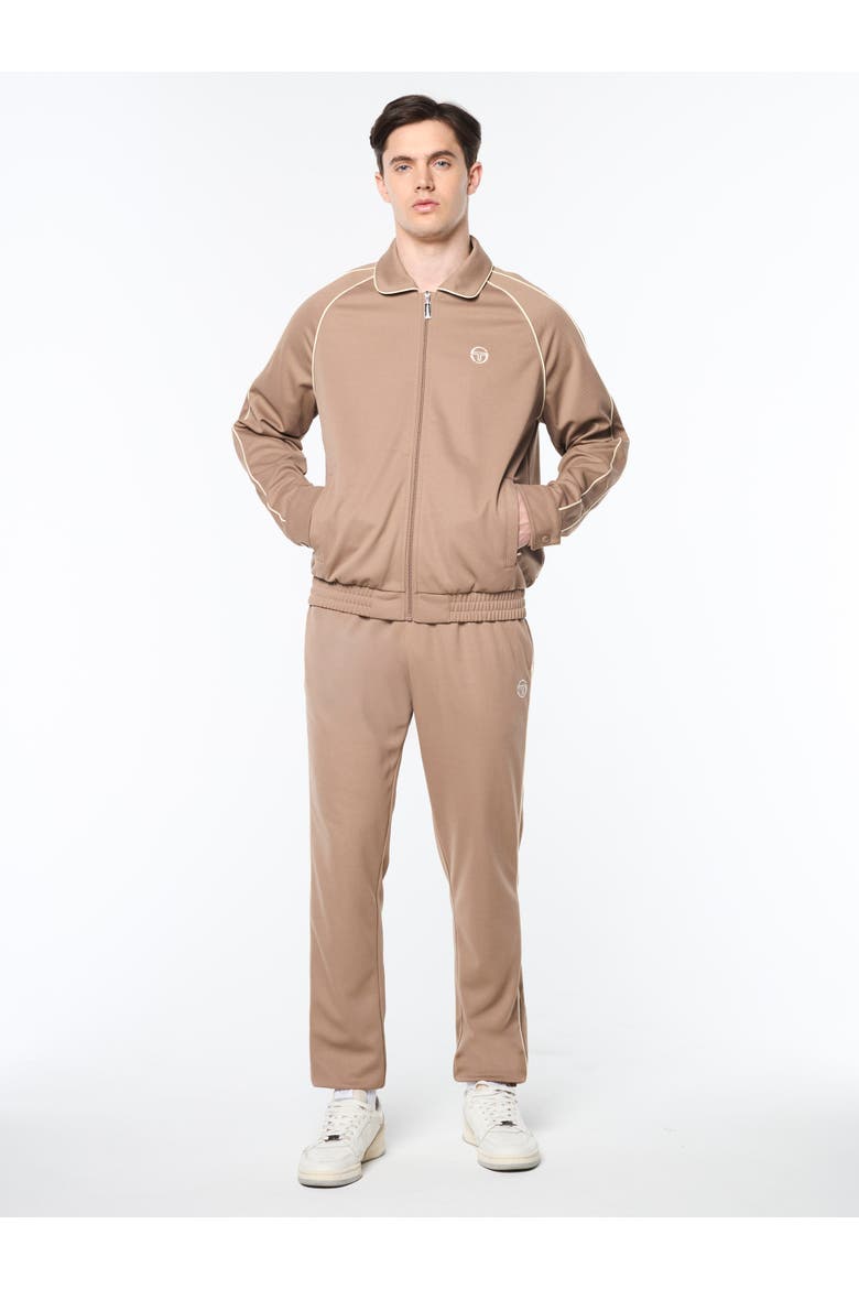 Ettore Track Jacket, Alternate, color, TAUPE GREY