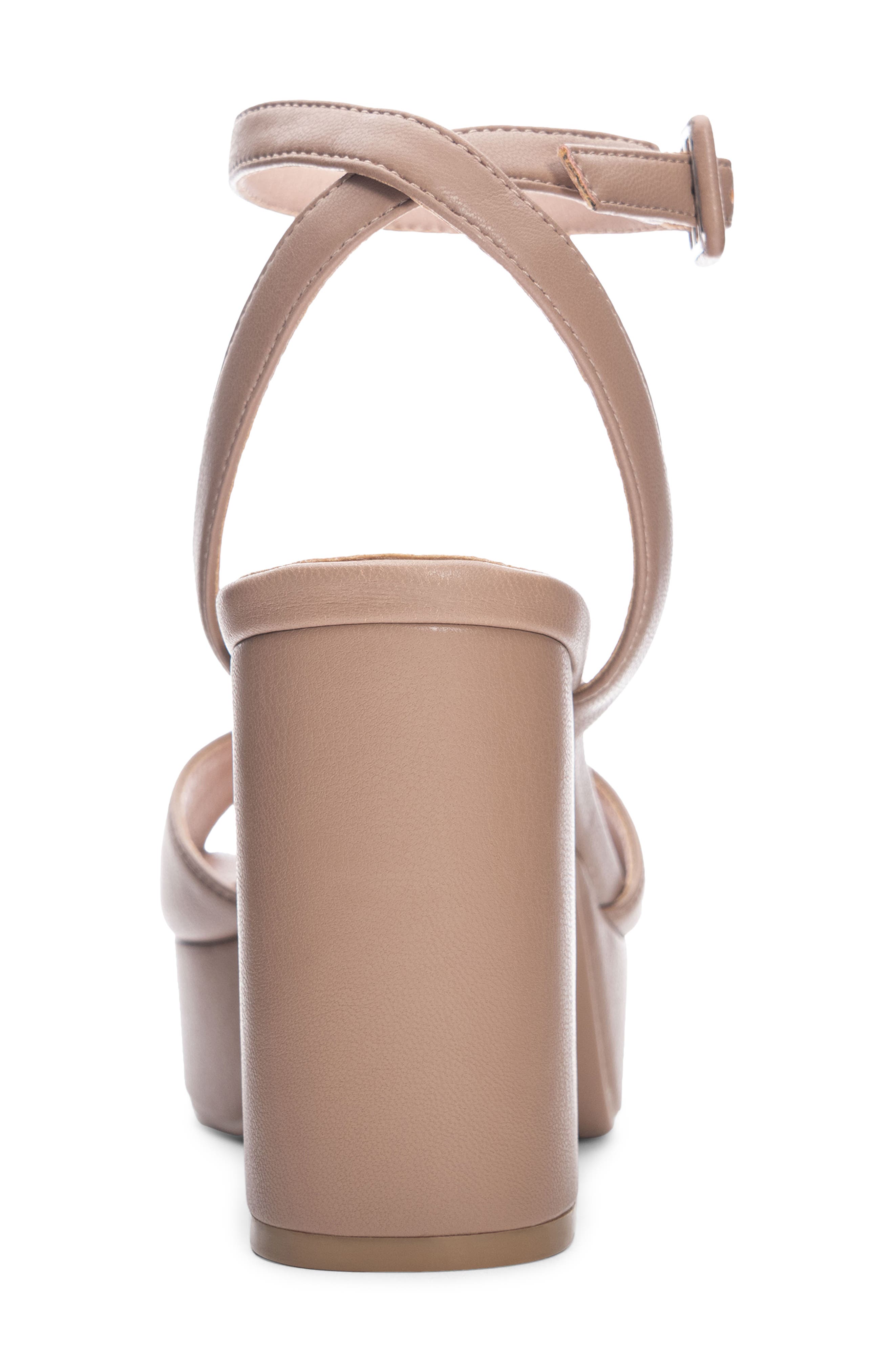 Theresa Platform Sandal, Alternate, color, TAUPE