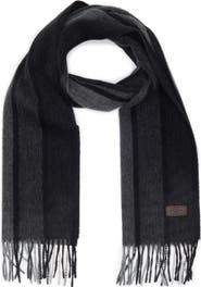 Hickey Freeman Ombré Stripe Cashmere Scarf