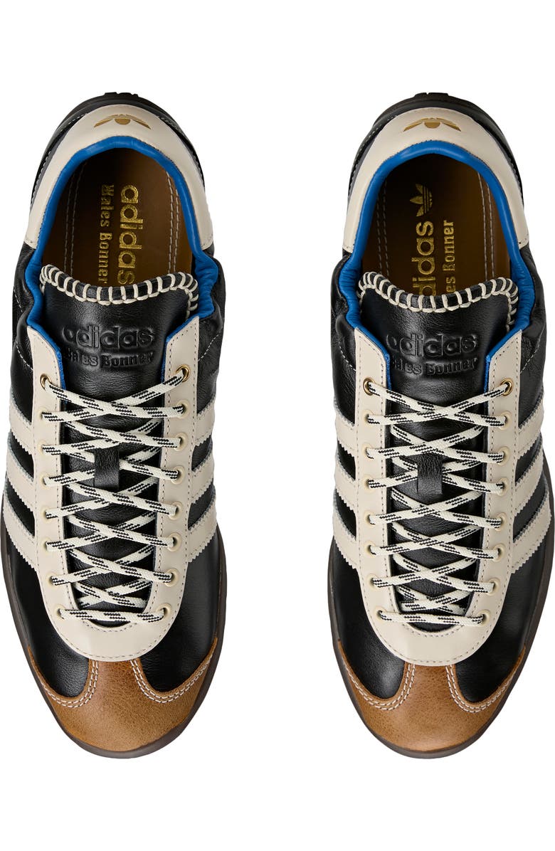 adidas x Wales Bonner Karintha OG Sneaker, Alternate, color, Core Black/ White/ Lush Blue