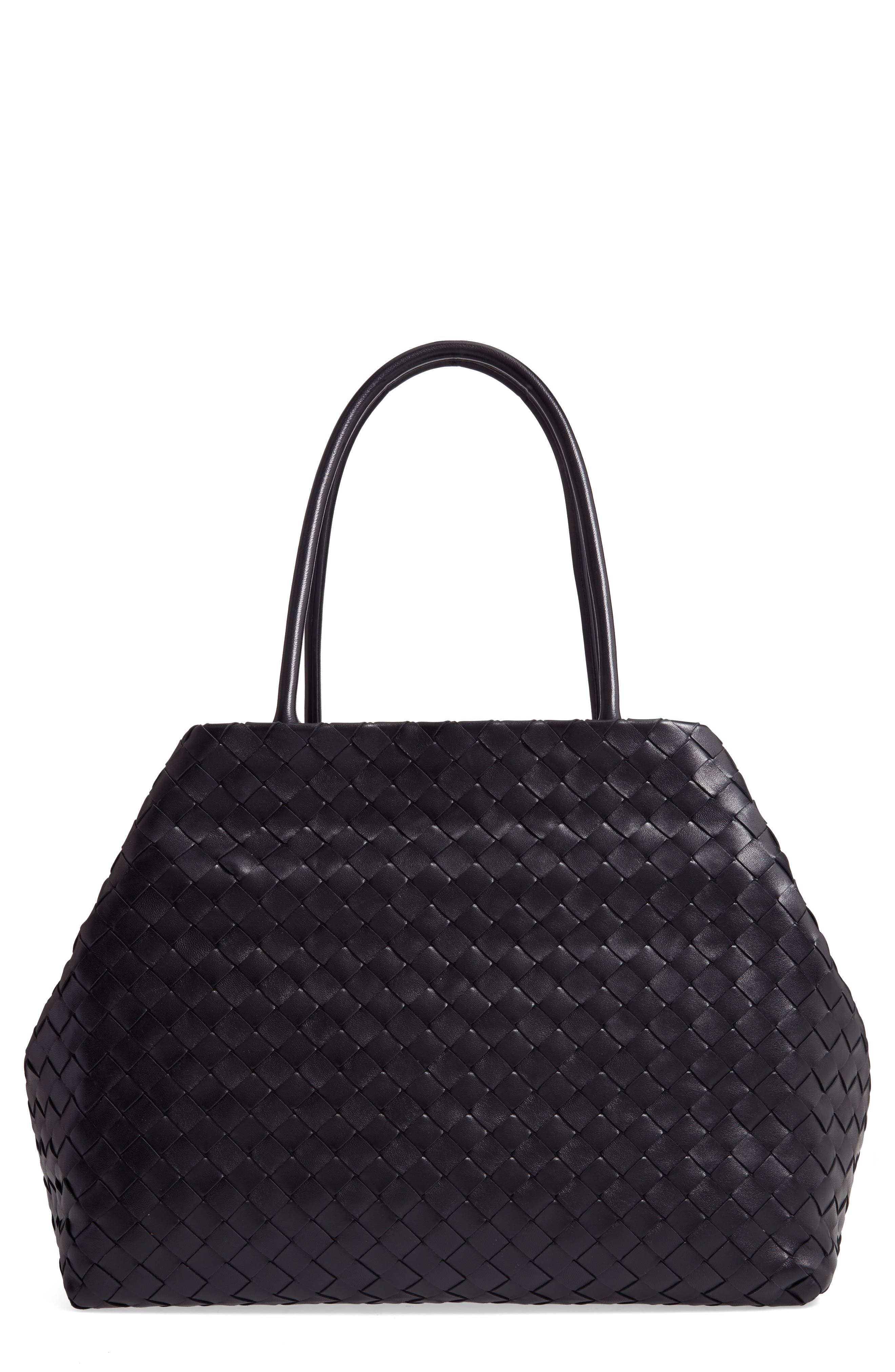 Bottega Veneta Intrecciato Leather Shoulder Tote, Main, color, 