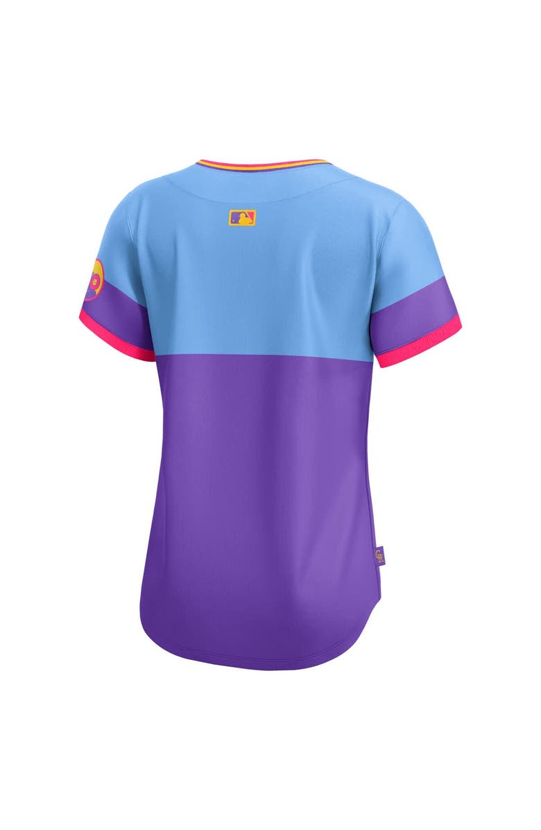 Nike Women's Nike Purple/Light Blue Colorado Rockies 2025 City Connect Limited Jersey, Alternate, color, Purple