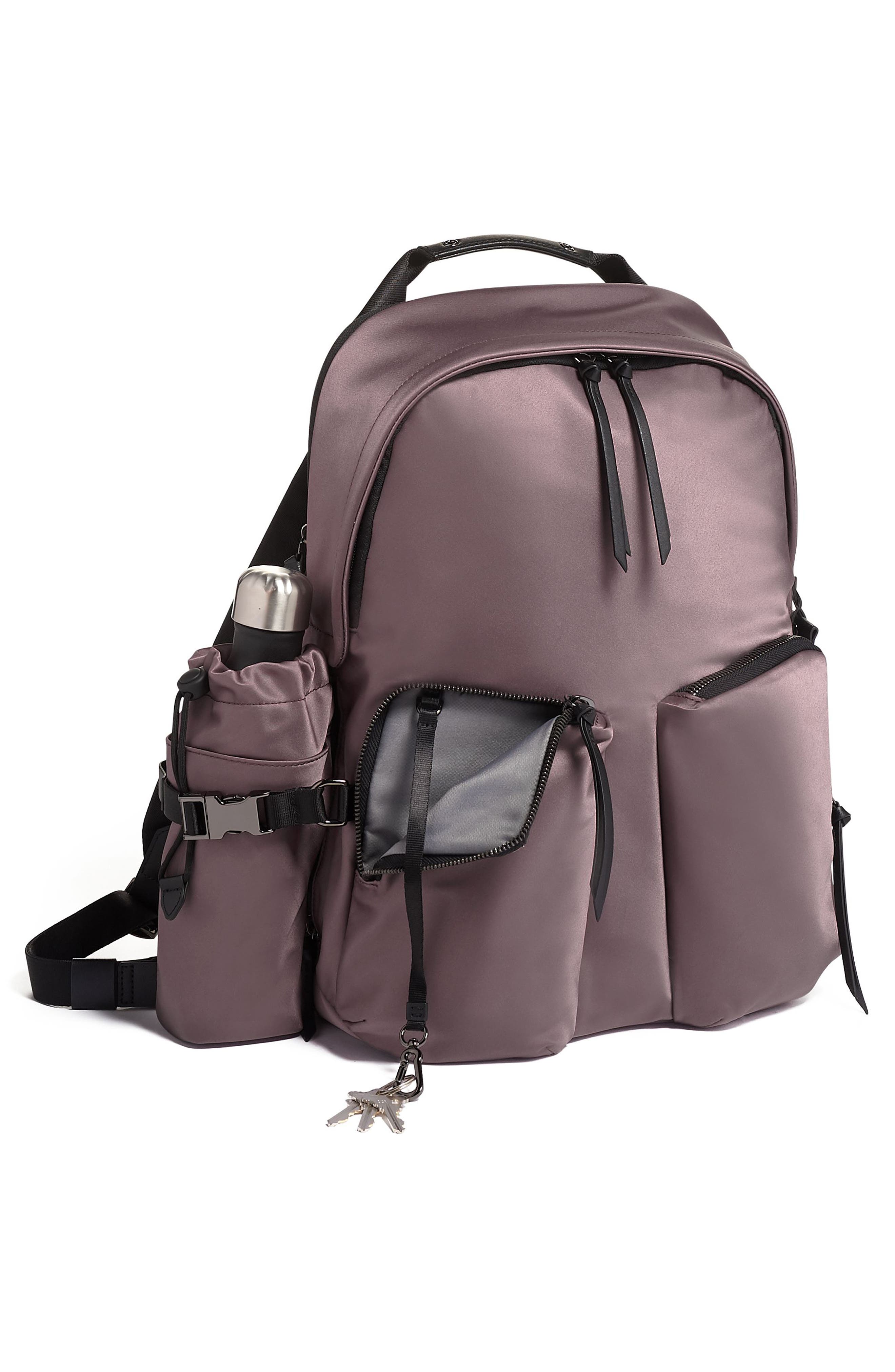 Devoe Meadow Backpack, Alternate, color, RAISIN