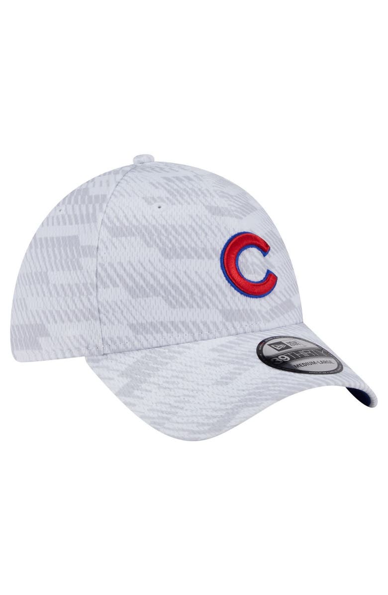 New Era Men's New Era  White Chicago Cubs Graded 39THIRTY Stretch Fit Hat, Alternate, color, 