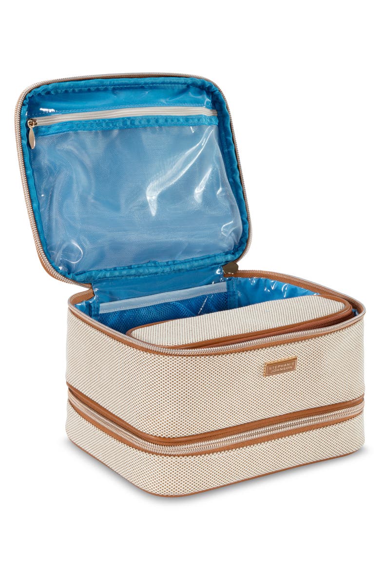 Jenny Train Case, Alternate, color, IVORY
