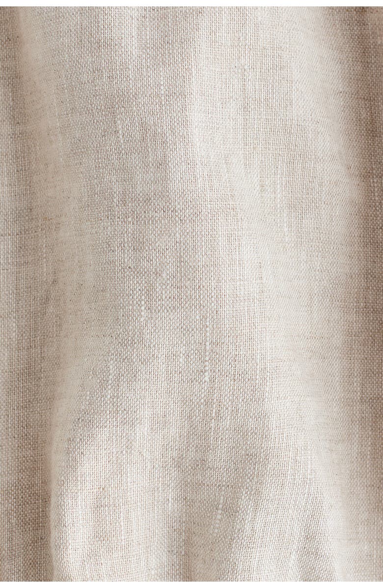 H&M Linen Romper Suit, Alternate, color, Light Beige