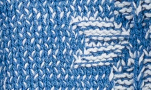 Beivy Pattern Button-up Cardigan In Blue