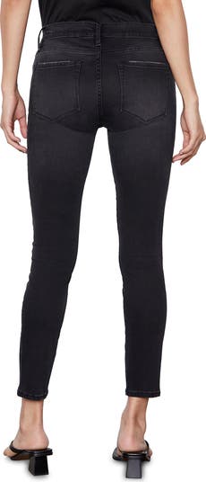 FRAME Le Skinny de Jeanne Raw shops Stagger mid-rise jeans